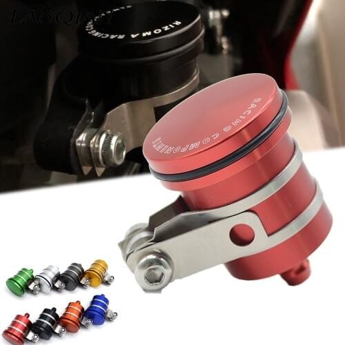 Motorcycle Rear Brake Fluid Reservoir Clutch Tank Oil Fluid Cup Cover For Suzuki GSF1200 GSF1250 GSF 250 BANDIT 650S DL1000