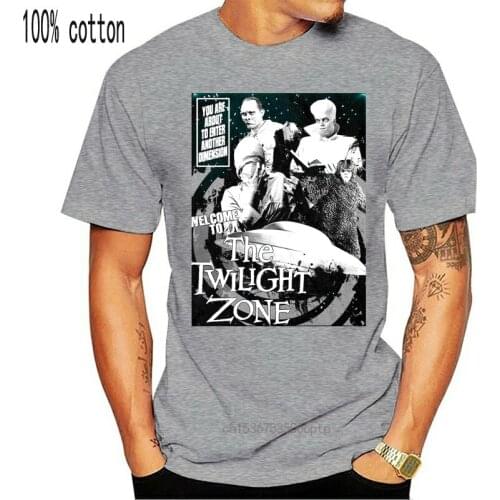 The Twilight Zone Welcome Collage Mens Graphic T Shirt