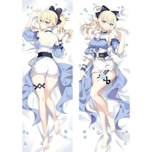 Newly Design Hot Game Anime Game Genshin Impact Lumine HutaoDakimakura Fullbody PillowCase Two-Side Printed Hugging Pillow