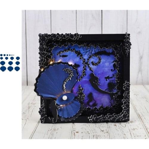 Shell Cutting Dies Scrapbook Dariy Decoration Stencil Embossing Template DIY Greeting Card Handmade