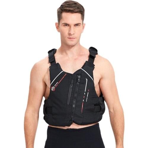 Professional PVC Sailing Water Skiing Kayak Life Jacket Vest Swimming Boating Outdoor Water Sports Safety Life Jacket