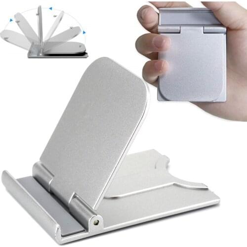 Foldable 360 Adjustable Phone Holder Tablet Phone Stand Desktop Portable Phone Bracket for Iphone Android Phone ipad stand