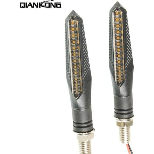 Motorcycle LED Turn Signal Lights Direction Indicators For Kawasaki Ninja 250 SL 2014 2015 2016 ER-6n er6n 2012 2013 2014 15