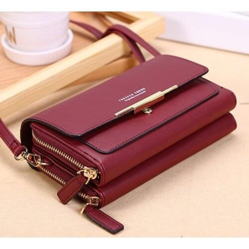 2021 New Women Fashion Crossbody Shoulder Vintage Bag Leather Flap Mini Bag Cross Body Bags Solid Color Pattern Messenger Bag