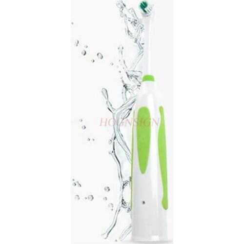 Head toothbrush Rotary toothbrush Adult battery type Adult toothbrush whitening household waterproof 4 head