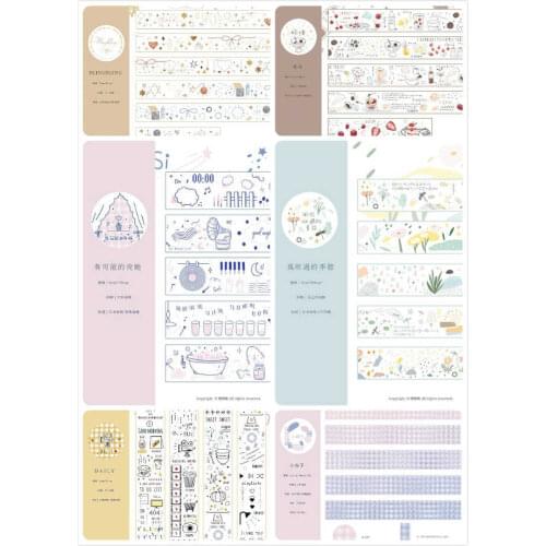 1 Loop Chestnut Salt Washi Tape Possible Smell Night When Blows