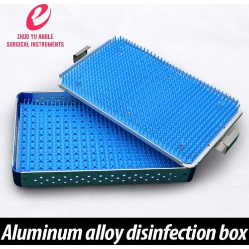 Aluminum alloy disinfection box with double layer silicone pad and single layer high temperature and pressure resistance