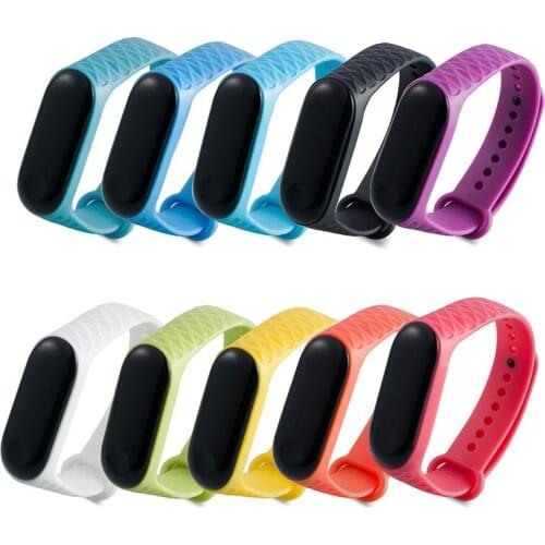 For Xiaomi Mi Band 3 Smart Bracelet Diamond Bracelet Band For Mi Band 4 Wrist Strap Wristband Replace Silicone Strap mi band 3/4