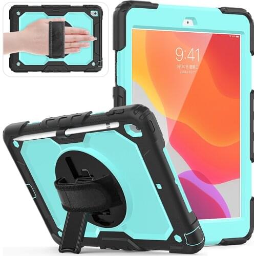 Hand Strap Kickstand Stand Cover Case For Ipad Air 4 10.9 2020 Pro 11 2018 For Ipad 10.2 2019 7th 8th For ipad 9.7 2017 Mini 4 5