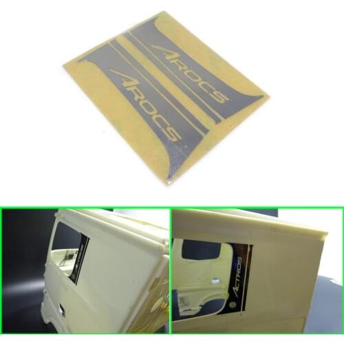 Door Frame Decoration Stickers for 1/14 Tamiya RC Truck Trailer Tppe ACTROS 3363 1851 Arocs 3348 Car Diy Parts