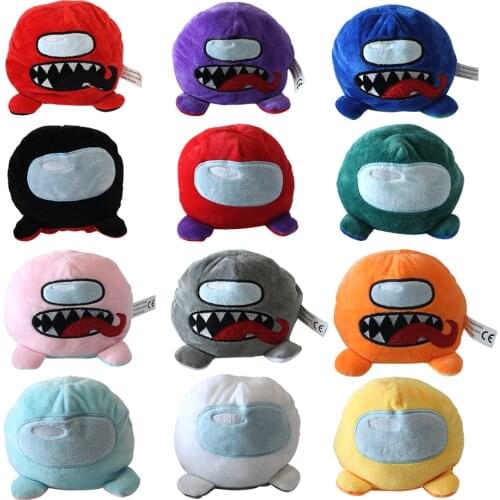 Reversible Flip Fish Stuffed Plush Doll mood Fish Plush Reversible Plush Toy Color Chapter Plush Doll Peluches Pulpos Plush Toys