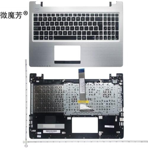 US NEW keyboard for ASUS K56 K56C K56CB K56CM K56CA laptop Keyboard Upper cover TOUCHPAD