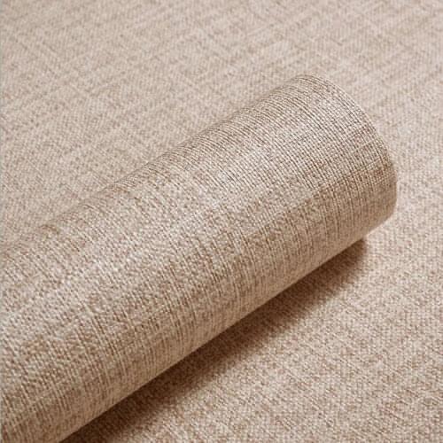 Intage Linen Textured Home Decor Self Adhesive Wallpaper for Living Room Bedroom Wall Decals Vinyl Waterproof Contact Paper