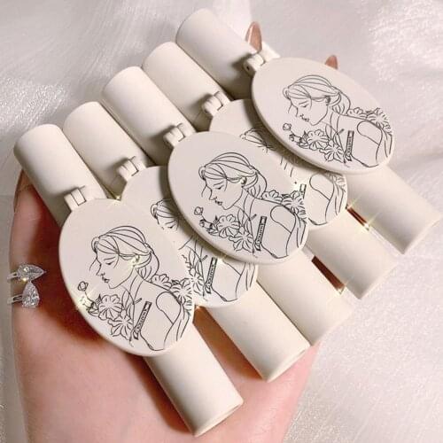 MAFFICK 3g Mirror Moisturizing Lip Gloss Silky Texture Plump Lip Glaze With Mirror Makeup Tool