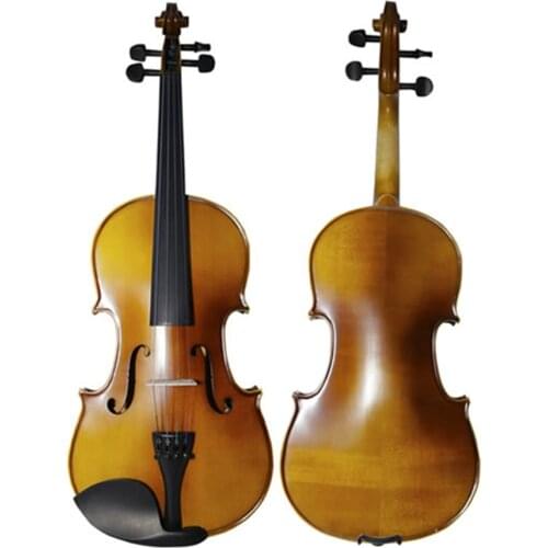 Matte Violin 4/4 3/4 Violon Fiddle Musical Instrument with Case Bow Strings Full Set Accessories handmade Violino for Beginner