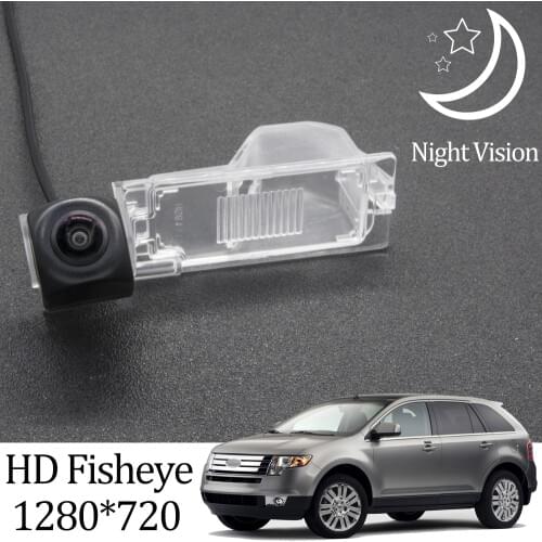 Owtosin HD 1280*720 Fisheye Rear View Camera For Ford Edge U387 2007 2008 2009 2010 Car Reverse Parking Accessories