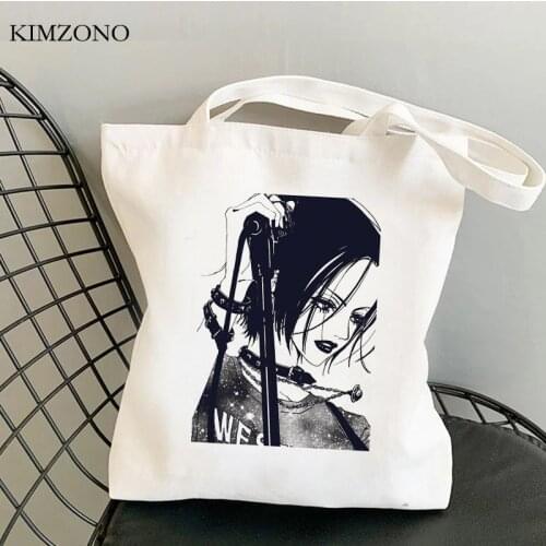 Nana Osaki shopping bag shopping handbag grocery shopper canvas jute bag bag jute fabric string sac cabas grab