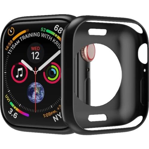 360 full Screen protector Bumper Frame matte hard Case for Apple watch 6/SE/5/4/3/2/1 cover Tempered glass film for iwatch 4/5