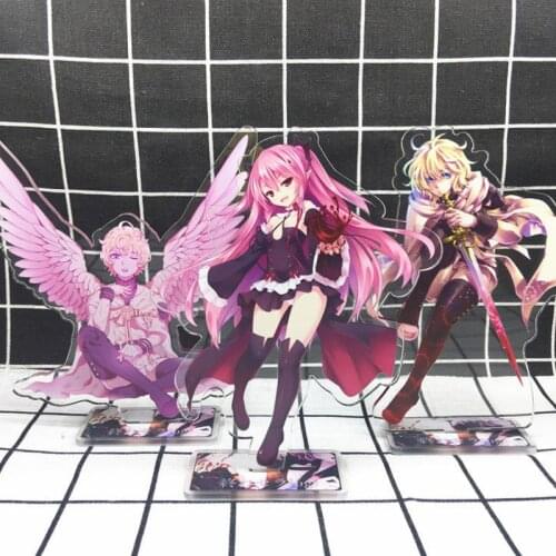 1pc New Cartoon Seraph of The End Owari No Seraph Yuichiro Hyakuya Mikaela Acrylic Stand Figure Desk Decor Collection Model Toys