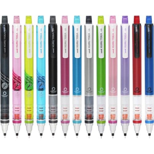1pc UNI M5-450 Kurutoga Auto Lead Rotation Mechanical Pencil 0.5mm Automatic Rotating Activity Pencils Draw Continuous lead