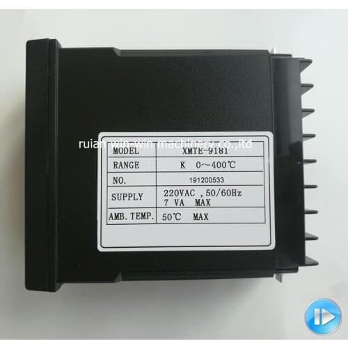 2 pcs XMTE-9000 XMTE-9181 K type XMTE KEQANG temperature controller Connect solid state relay