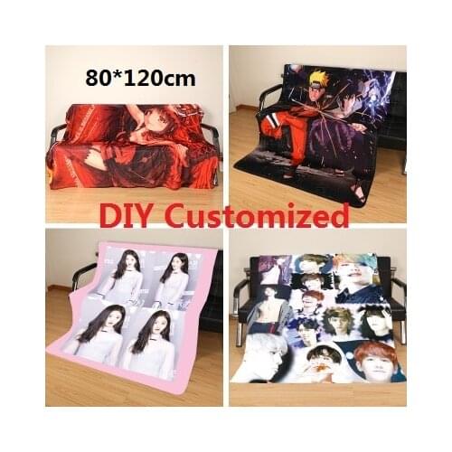 80*120cm DIY Customized Sleep Blanket