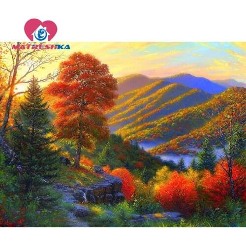 Diamond embroidery nature crystals for needlework 5 d diamond painting cross-stitch 5d diamond mosaic pictures home decor crafts