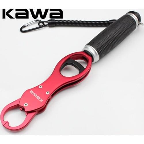 KAWA 2017 New Product Fishing Grip Stainless Steel Fish Grip with Scale 20KG 44LB Max Load EVA Handle Fishing Tool
