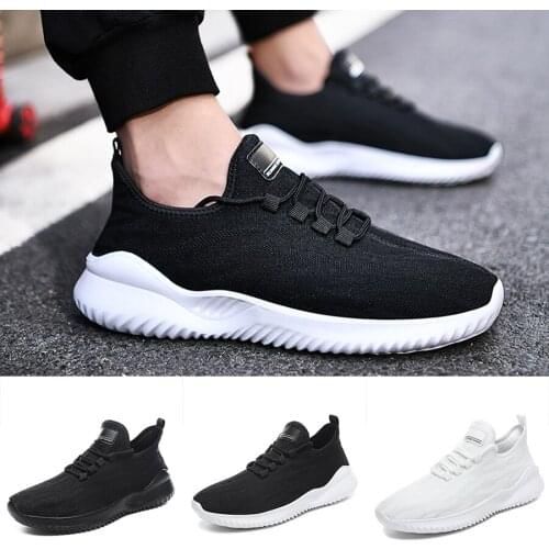 35~47 Men Sneakers 2020 Mens Casual Shoes Brand Man Shoes Male Mesh Flats Plus Big Size Loafers Breathable 45 46 Couple Summer
