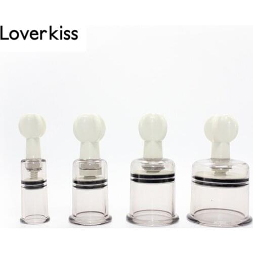 Loverkiss Strong Suction Nipple Sucker Erotic toys,Sex Fetish Bondage Flirtating Adult Games Nipple Sucker Sex Toys for Woman