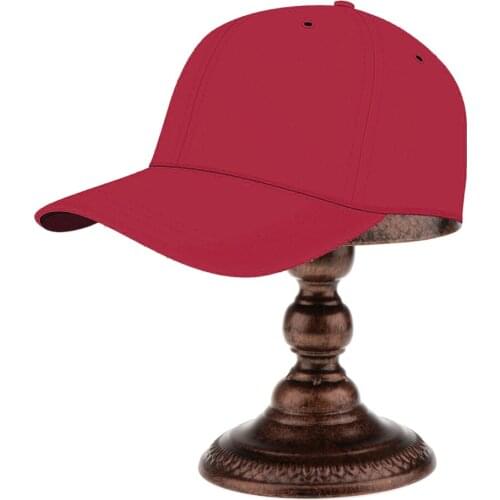 Metal Classical Hat Cap Storage Display Holder Hair Wigs Rack Shelf Stand Coppery