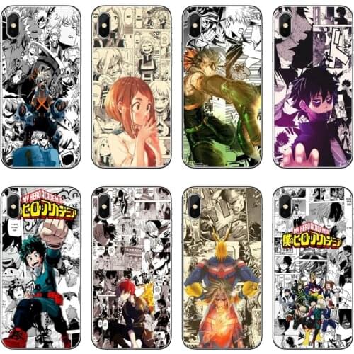 Japan Anime My Hero Academia Soft Phone Case For Samsung Galaxy A71 A70 A60 A51 A50 A41 A40 A31 A30 A20E A21S A12 A10 A7 A5 A3