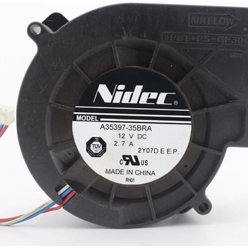 NIDEC 9733 A35397-35BRA DC 12V 2.7A blower turbo violence Cooling fan