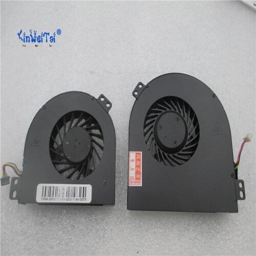 NEW CPU & GPU FAN FOR DELL Precision M4700 Cooling Fan MG60120V1-C170-S9A DC28000B3SL CMH49 1G40N MG60150V1-C030-S9A DC28000B2SL