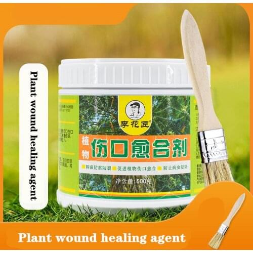 500g Tree Pruning Sealer Tree Graft healing Cream Wound Bonsai Cut Paste Smear Agent Pruning for Home Garden Plants
