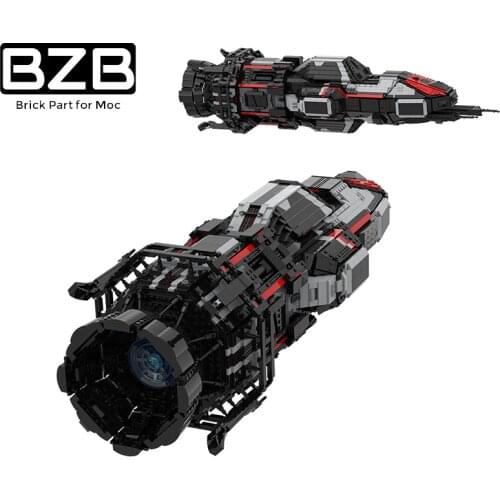 BZB MOC 51458 Technical Building Blocks Creative Space Series Luo Nante Spaceship High-tech Brick Parts Kids DIY Toys Best Gifts