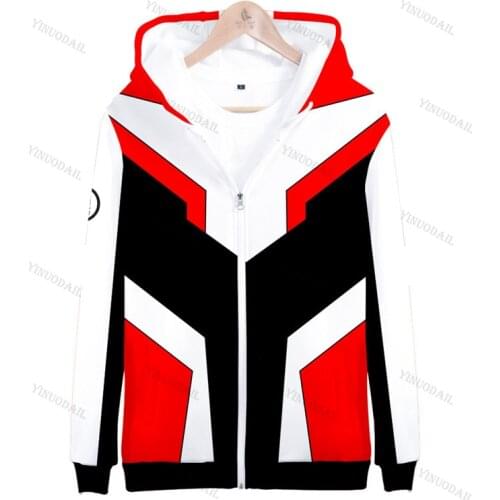 Quantumm Realm Hoodie Men Women Zipper Hooded Pullover Coat 3D Printed Sweatshirt Jacket Hot Sale