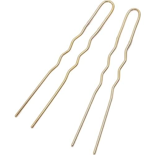 10pcs 100cm Hairpins Hair Clip Base for Jewelry Making Findings Wedding Jewelry DIY Handwork Needlework Accessories Wholesale