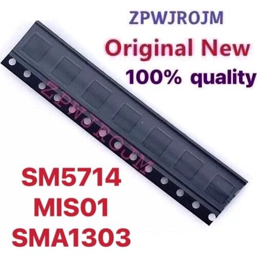 2pcs M005X03 SM5714 MIS01 SMA1303 Charging Audio display ic For Samsung A8S G8870