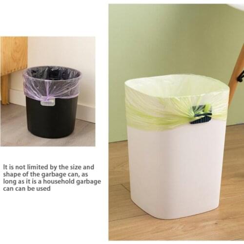 4pc Garbage Bag Fixing Clip Non-slip Side Clip Garbage Bag Holder Simplicity Multipurpose For Home Bathroom Bedroom Kitchen