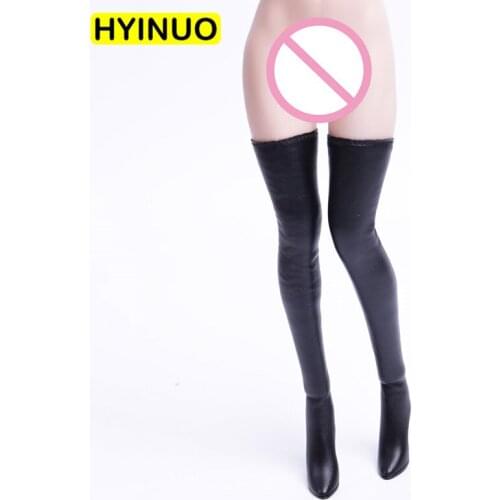 5 Colors 1/6 Scale Female Sexy Long Boots Women Lace-up Leather Boots Clothes Clothing Set For 12" Action Figure Female Body