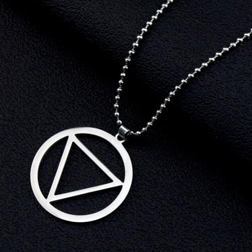 Anime Choker Necklace Akatsuki Red Cloud Ninja Hokage Pendant Triangle Circle Geometric Statement Necklace For Men Women
