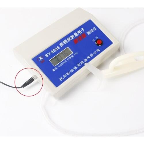 Automctic Digital Electronic Spirometer 4 Bits Hd Lcd Screen Clinic Or Home With 20Pcs Disposable Mouthpiece