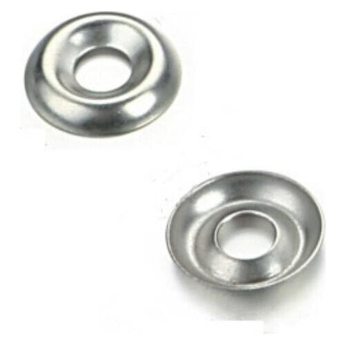 Free shipping 50 pieces Strandard Metric M6 Zinc Plated Steel Countersunk Washers 6.12x2.64x16.4mm