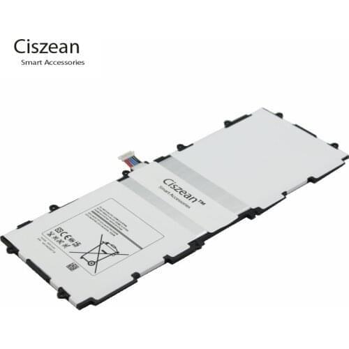 Ciszean 10pcs 6800mAh T4500E T4500C SP3081A9H Replacement Battery For Samsung galaxy Tab Tablet 3 10.1 P5200 P5210 P5220 P5213