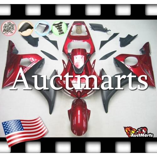 For Yamaha YZF R6 2003 2004 2005 Fairing Kit Bodywork ABS Injection (P/N:4f49)