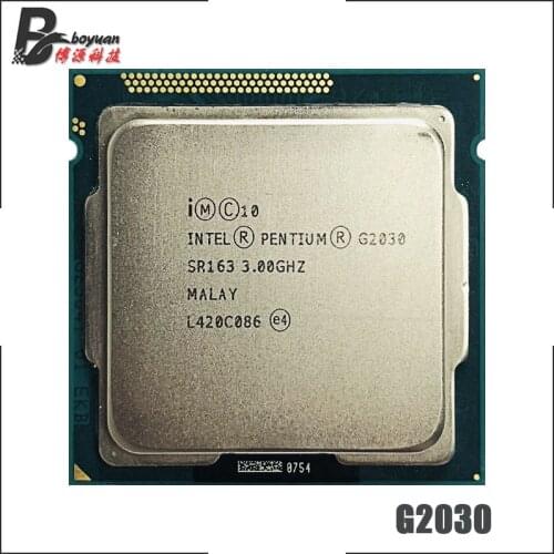 Intel Pentium G2030 3.0 GHz Dual-Core CPU Processor 3M 55W LGA 1155