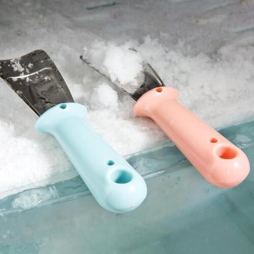 Refrigerator defrosting shovel deicer freezer household cleaning tools ice shovel ice shovel stainless steel de-icing shovel