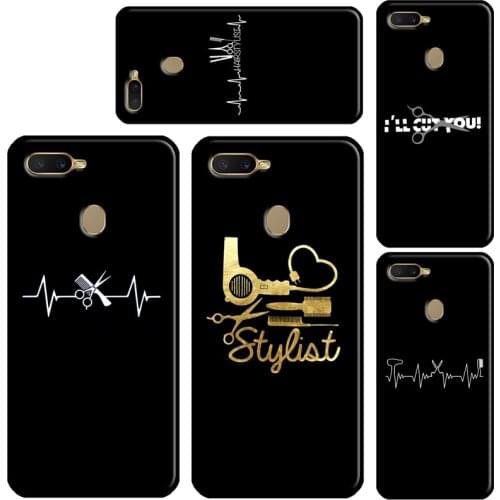 Fashion Hair Stylist Tools Phone Case For OPPO A91 A15 A5 A9 A53 A31 2020 A5S A3S A1K A52 A72 F5 F7 Reno 2 Z 4 Pro