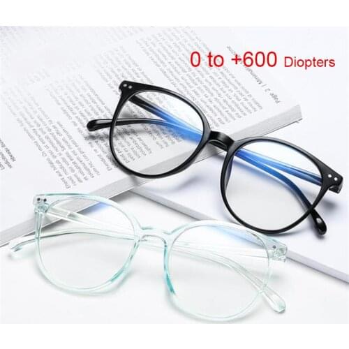 2020 Trends Office Anti Blue Light Computer Presbyopia Reading Glasses Oversized Retro Women Blue Blocking Men Eyeglasses Frame